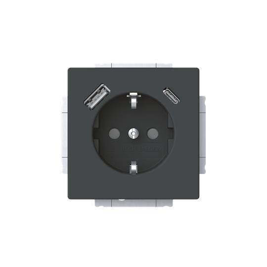 4011395329399 - BJ SCHUKO - USB-A+C 20 EUCB2USBAC-885 Steckdose 4011395329399 - BJ SCHUKO - USB-A+C 20 EUCB2USBAC-885 Steckdose