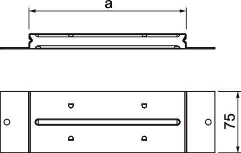 OBO VL 190-2 Verbindungslasche leitend f EÜK-2 263x75x28,2 7400988 OBO VL 190-2 Verbindungslasche leitend f EÜK-2 263x75x28,2 7400988