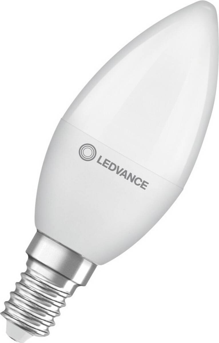 LEDV LED Kerze 4,9-40W/827 470lm E14 matt 200° 15000h EEK F LEDV LED Kerze 4,9-40W/827 470lm E14 matt 200° 15000h EEK F