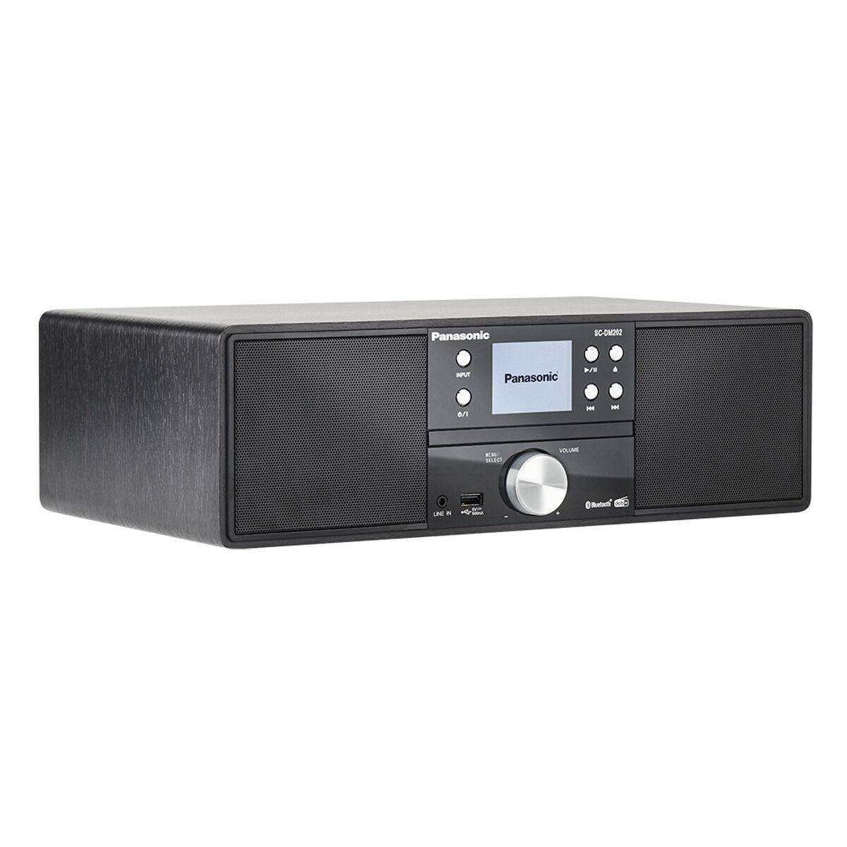 5025232944279 - HiFi Micro Anlage dab+ SC-DM202EG-K schwarz mit Bluetooth Heim-Audio-Mikrosystem 24 w - Panasonic 5025232944279 - HiFi Micro Anlage dab+ SC-DM202EG-K schwarz mit Bluetooth Heim-Audio-Mikrosystem 24 w - Panasonic
