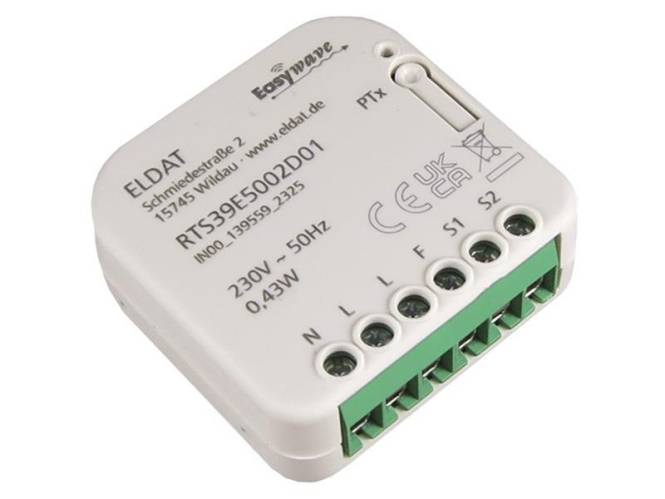 ELDAT UP Sender Easywave RTS39E5002D01-K 868,30MHz 230V