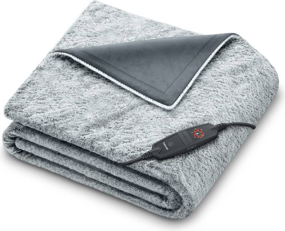 Beurer HD 75 Cosy Nordic Wärmezudecke 180x130cm 6 St.Grey 400.00 (A)