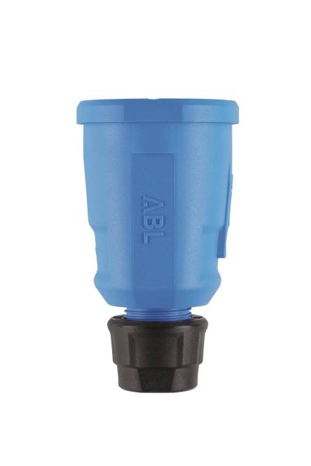 ABL Hightech Kupplung SCHUKO 100000075 Elamid blau IP20 Typ 1580 ABL Hightech Kupplung SCHUKO 100000075 Elamid blau IP20 Typ 1580