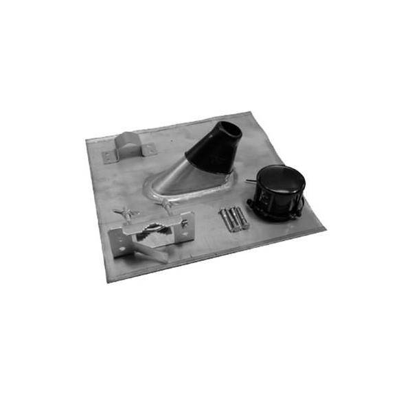 4031136000066 - Deutschland GmbH Mastzubehoer-Set 60 mm mit Bleiblechziegel (MAZ60) 4031136000066 - Deutschland GmbH Mastzubehoer-Set 60 mm mit Bleiblechziegel (MAZ60)
