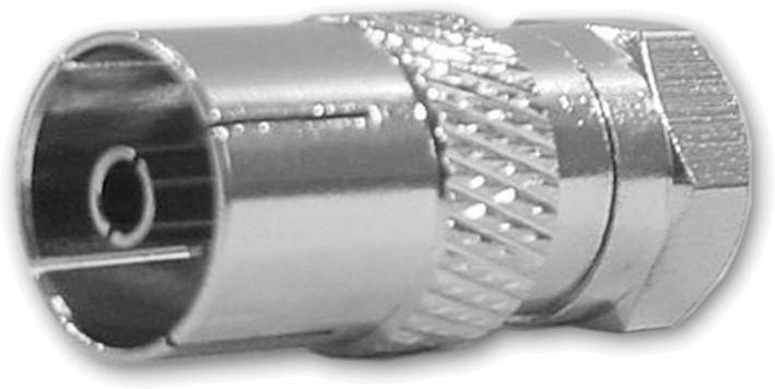 4031136040482 - Televes F-Adapter FS-KK1 F-Stecker IEC-Buchse 4031136040482 - Televes F-Adapter FS-KK1 F-Stecker IEC-Buchse