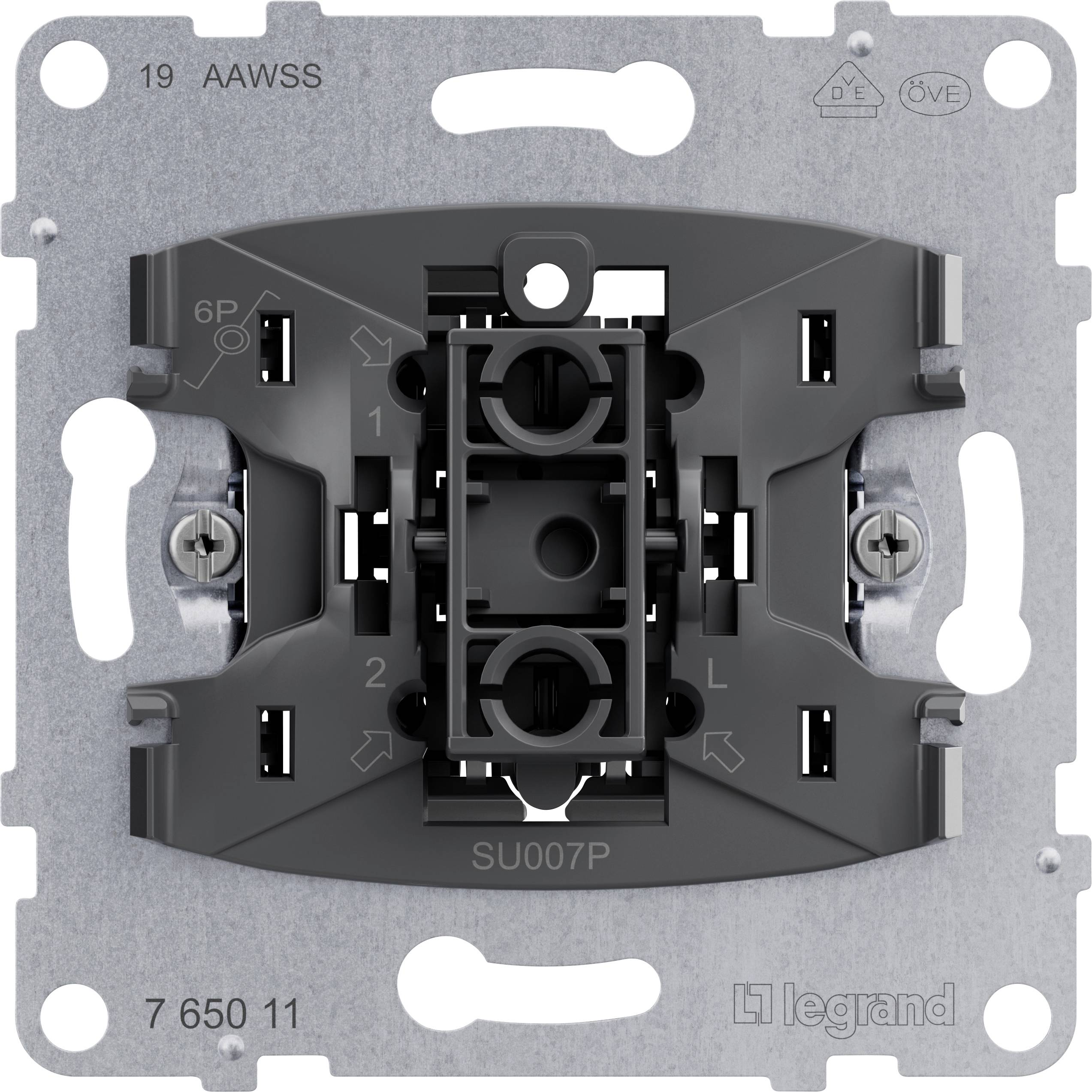 3414972550222 - Legrand 765011 SEANO Einsatz Taster mWechselkontakt 10A Steckklemmen 3414972550222 - Legrand 765011 SEANO Einsatz Taster mWechselkontakt 10A Steckklemmen