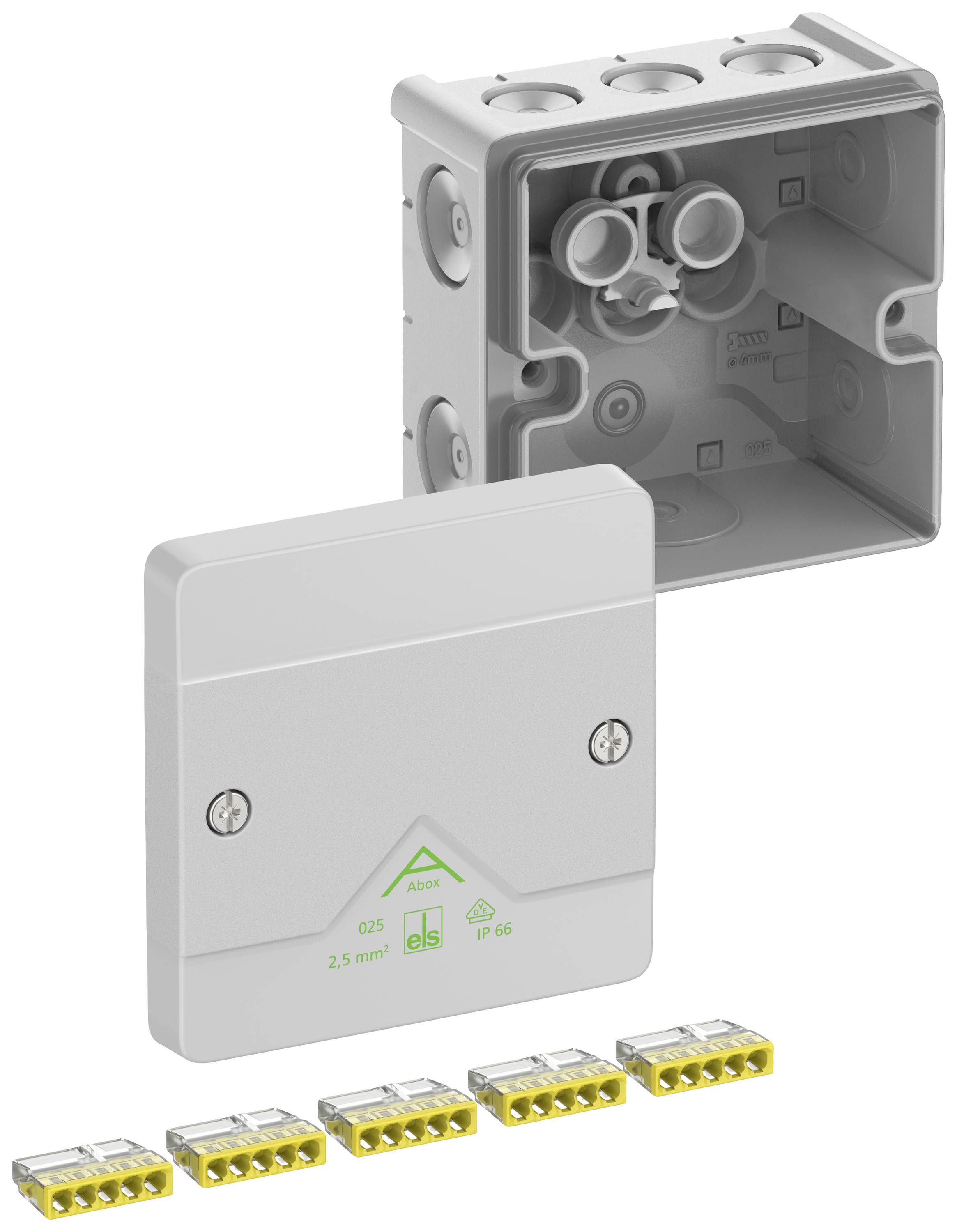 Spelsberg Abzweigkasten Abox 025-2,5² Schutzart IP66 max 80242001 Spelsberg Abzweigkasten Abox 025-2,5² Schutzart IP66 max 80242001