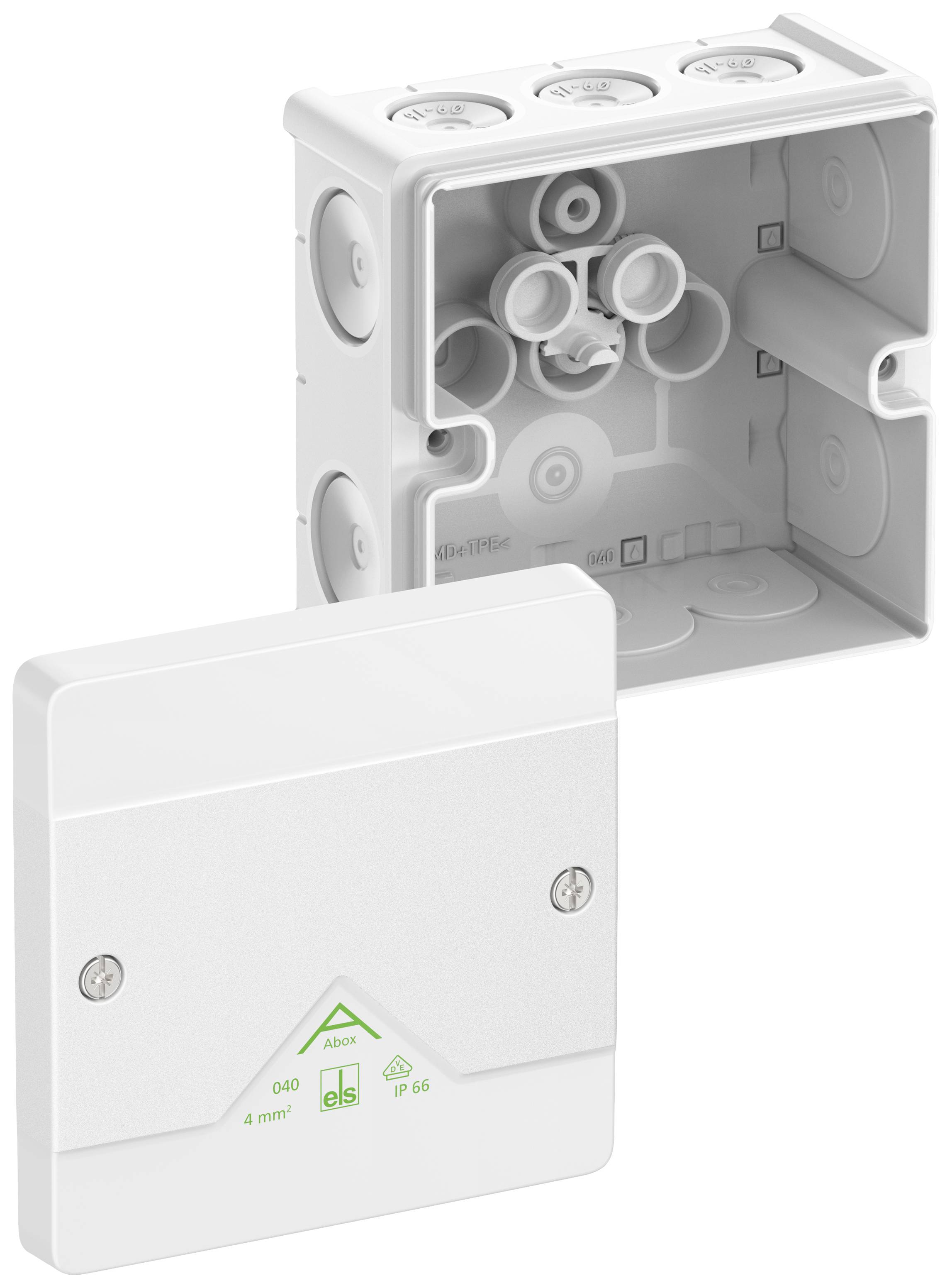 Spelsberg Abzweigkasten Abox 040-L/w Schutzart IP66 max 80410001 Spelsberg Abzweigkasten Abox 040-L/w Schutzart IP66 max 80410001