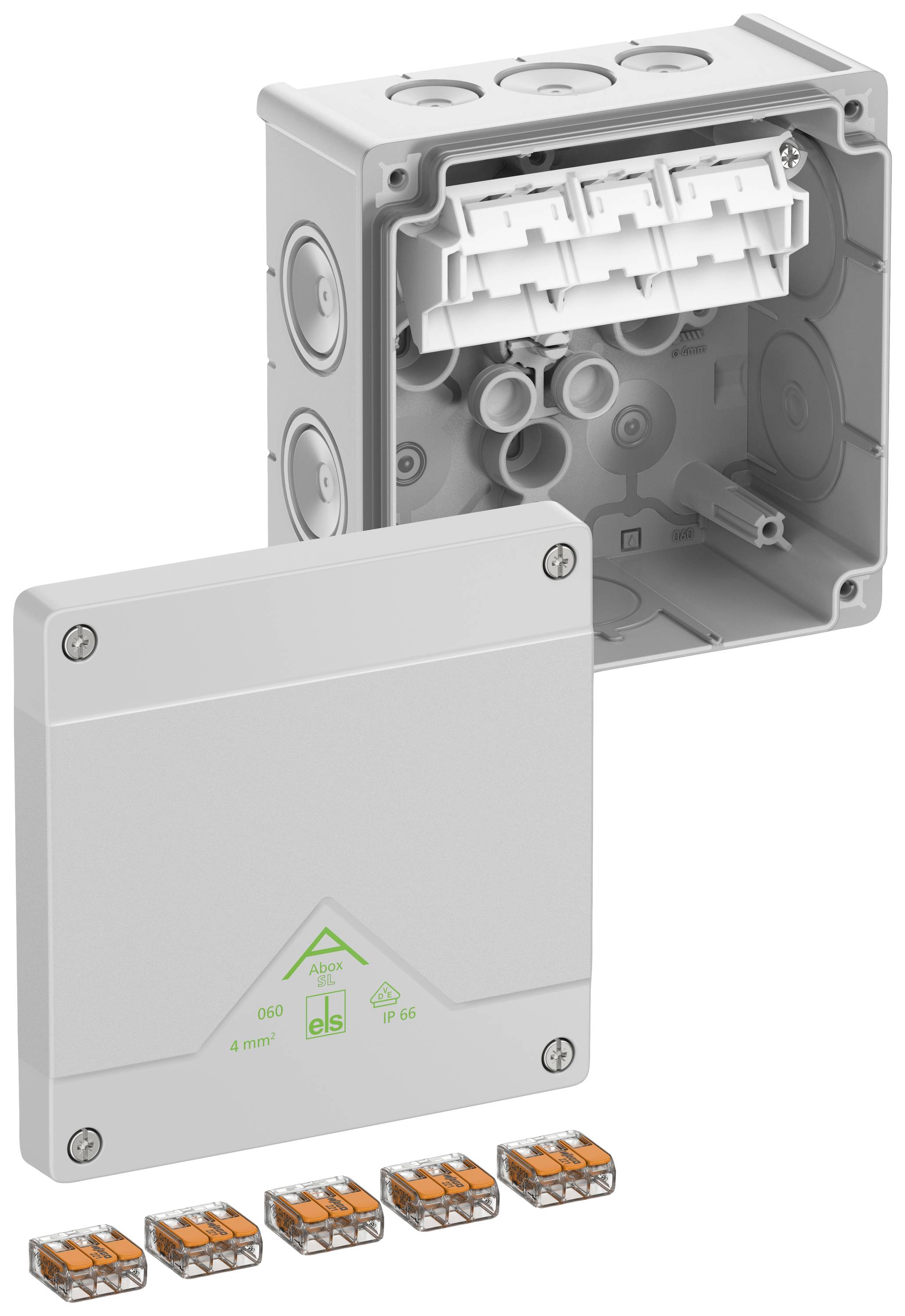 4013902661329 - Spelsberg Abzweigkasten Abox SL-4² Schutzart IP66 max 80444001 4013902661329 - Spelsberg Abzweigkasten Abox SL-4² Schutzart IP66 max 80444001