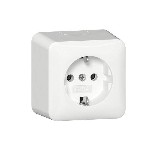 4010337093060 - 4440 13 - Schutzkontakt-Steckdose 16 A 250 V~ mit Montageplatte 4010337093060 - 4440 13 - Schutzkontakt-Steckdose 16 A 250 V~ mit Montageplatte