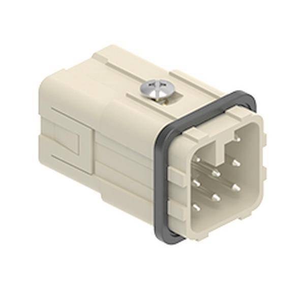 ILME Stifteinsatz Gr.21.21 7P+PE CDYM 07 AXYR push-in Anschluss 10A 250V ILME Stifteinsatz Gr.21.21 7P+PE CDYM 07 AXYR push-in Anschluss 10A 250V
