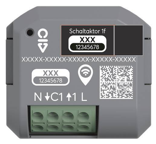 BJ Schaltaktor 1-fach UP 62811 U-WL Wireless BJ Schaltaktor 1-fach UP 62811 U-WL Wireless