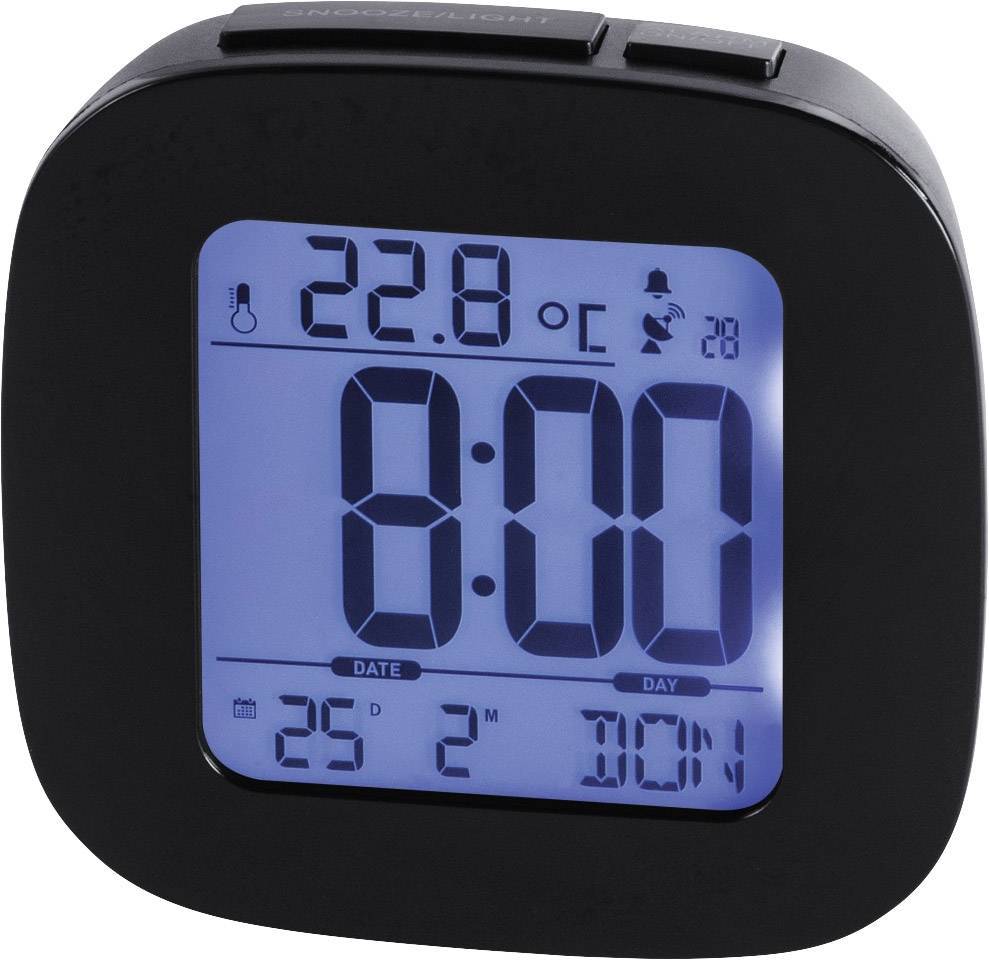 Hama Funkwecker RC 45 schwarz 186373 Uhr-/Kalender-/Weckfunktion,Thermometer Hama Funkwecker RC 45 schwarz 186373 Uhr-/Kalender-/Weckfunktion,Thermometer