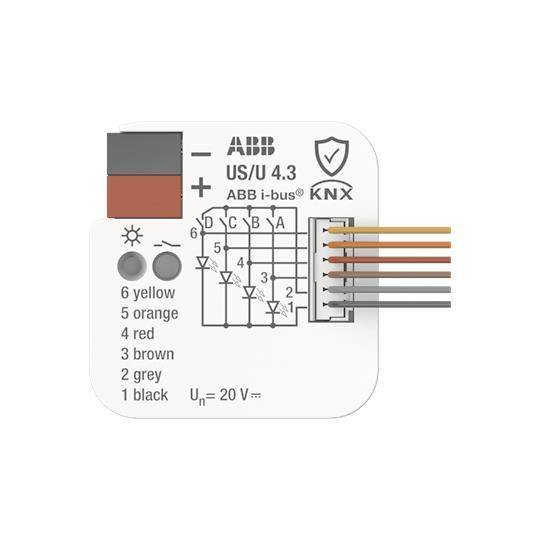 ABB Universal-Schnittstelle US/U4.3 4fach UP 2CDG110309R0011