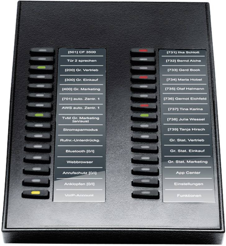 AUERSWALD COMfortel Xtension300 Tastenerw. schwarz Telefonzubehör