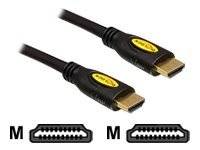 DELOCK HDMI Kabel Ethernet A -> A St/St 1.00m 4K Gold