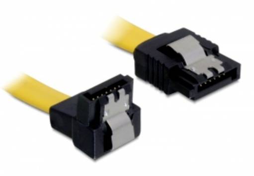 DELOCK SATA-Kabel SATA III -> SATA down St/St 0.20m gelb Cli