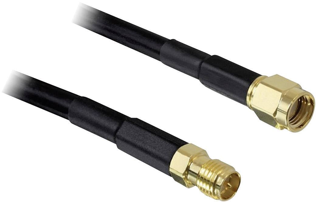 DELOCK HF Kabel RP-SMA -> RP-SMA St/Bu 2.00m Wireless Network