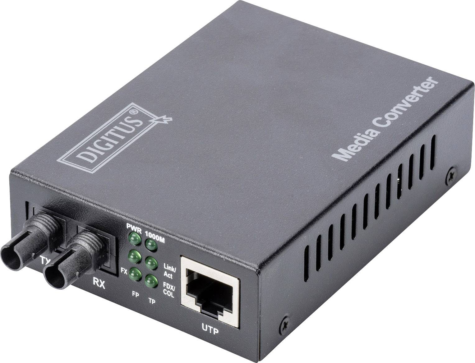 DIGITUS Medienkonverter Gigabit Multimode RJ45/ST