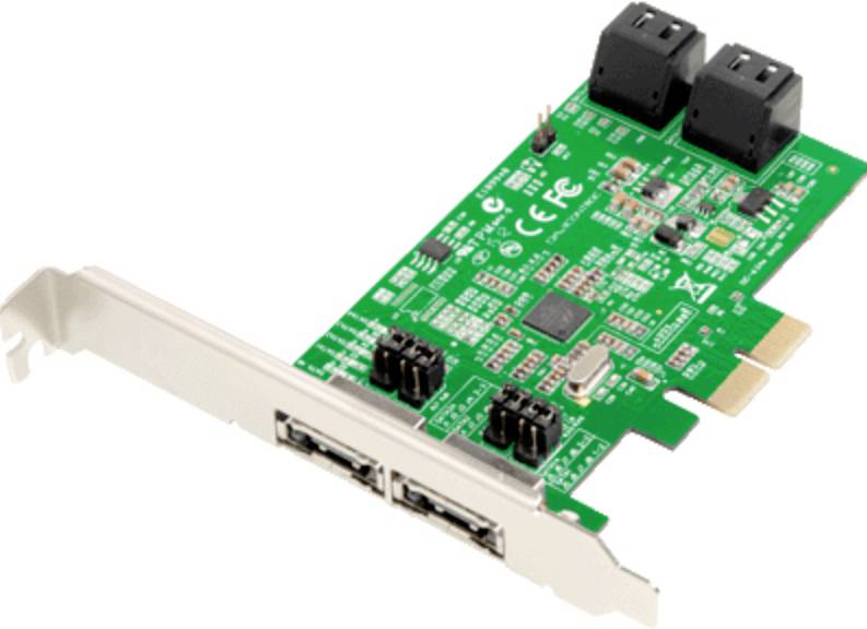 Dawicontrol DC-624e PCIe RAID 4-Kanal SATA6G Blister