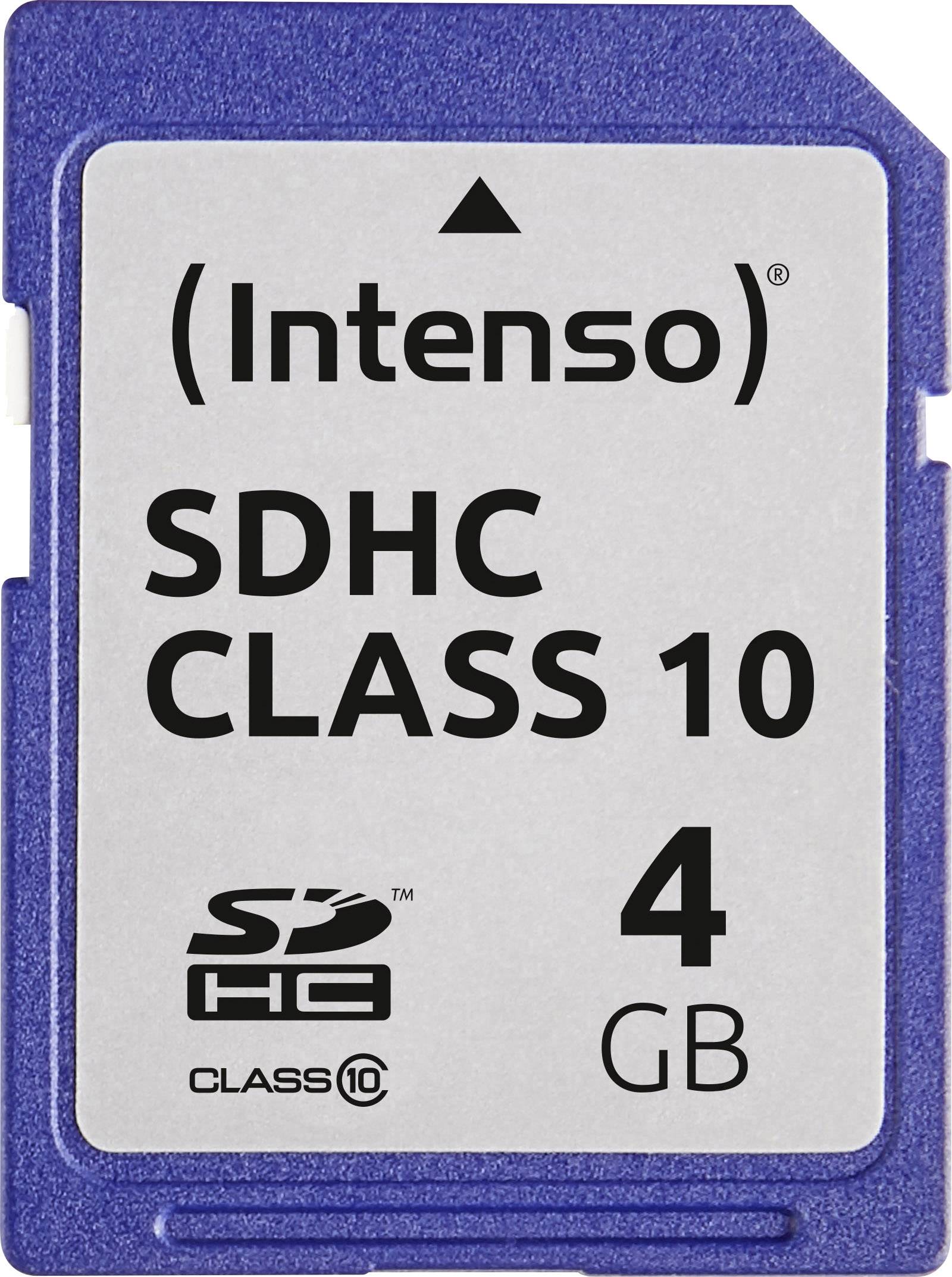 Intenso SD Card 4GB Class10 Intenso SD Card 4GB Class10