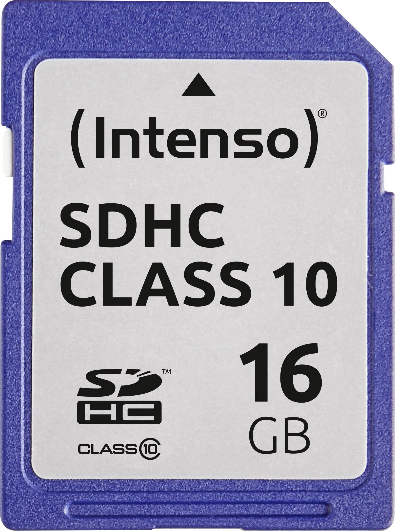 Intenso SD Card 16GB Class10 SD Karten