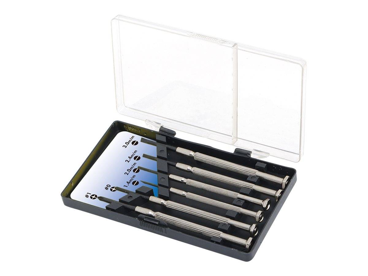 Logilink Feinmechaniker Schraubendreher Set 6-teilig