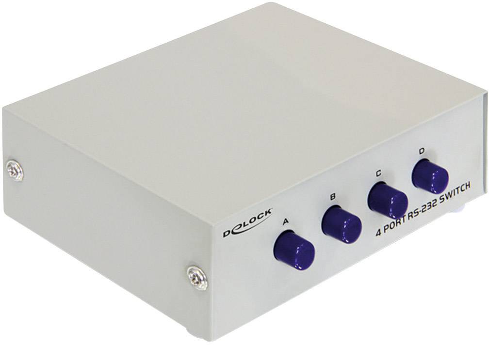 DELOCK D-Sub9 Switch 4 Eingänge -> 1 Ausgang