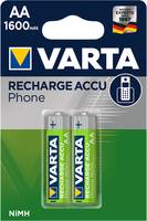 Varta Akku RECHARGE Phone AA HR6 1600mAh 2St. Varta Akku RECHARGE Phone AA HR6 1600mAh 2St.