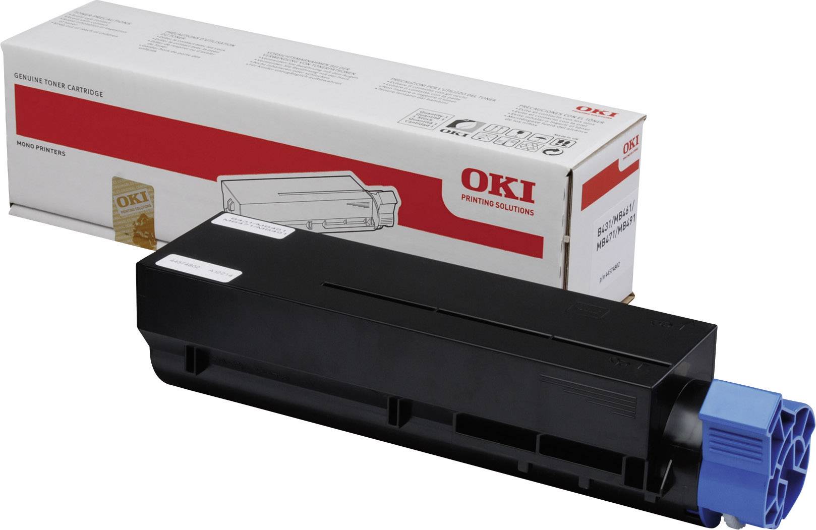 Toner OKI MB461     black      7.000 Seiten         44574802