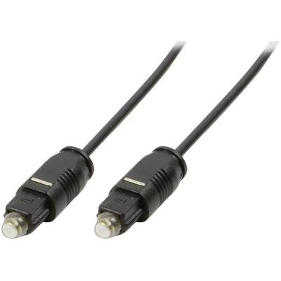 Logilink TosLink Kabel 2,0m schwarz