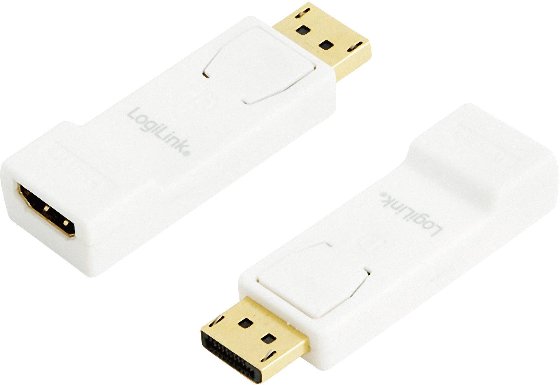 Logilink DisplayPort to HDMI Adapter m. Verriegelung Logilink DisplayPort to HDMI Adapter m. Verriegelung