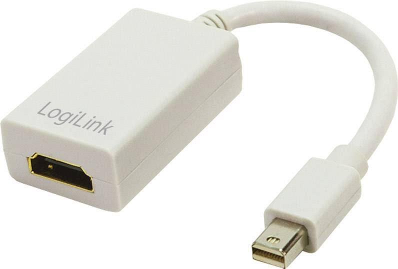 Logilink Mini DisplayPort to HDMI Adapter, 0,15m, weiß