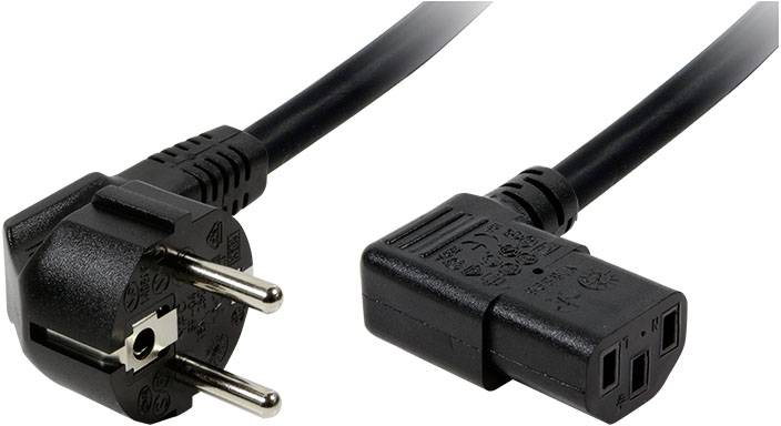 Logilink Power Cord IEC-C13 black 2m Kabel