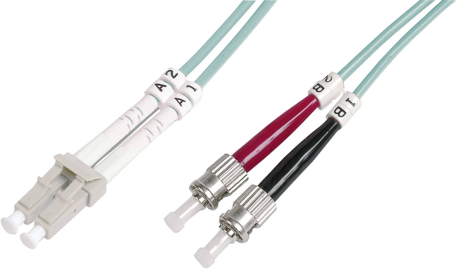 DIGITUS LWL Patchkabel SC -> SC 3.00m  Multimode Duplex OM3 Lichtwellenleiterkab