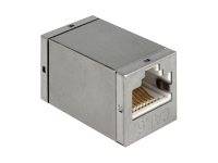 DELOCK RJ45 Adapter RJ45 -> RJ45 Bu/Bu Cat6 geschirmt kom