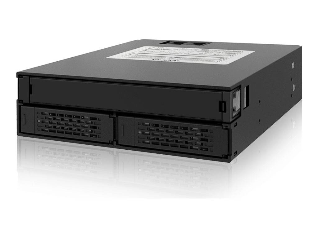 Backplane IcyDock 2x6,3cm SATAI-III/SAS in 1x5,25 HDD/SSD Backplane IcyDock 2x6,3cm SATAI-III/SAS in 1x5,25 HDD/SSD