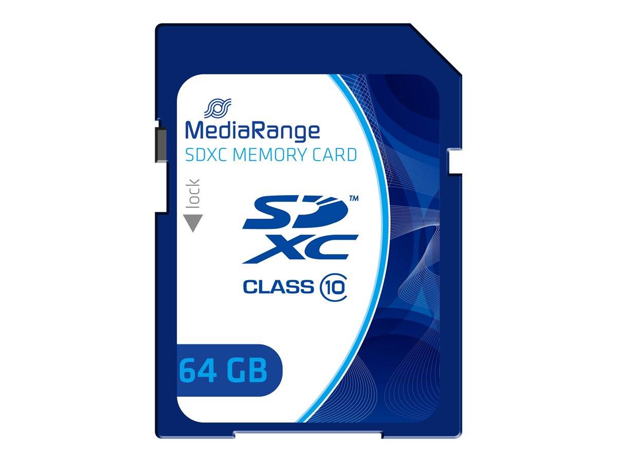 MediaRange SD Card 64GB SDXC CL.10 - MR965