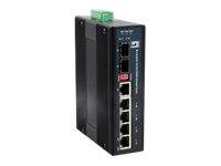 LevelOne Switch 4x GE IES-0600 2xGSFP - IES-0600