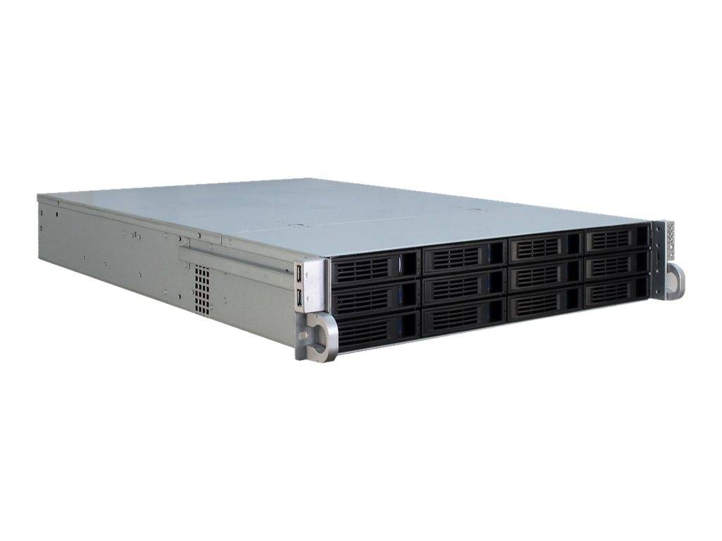 Inter-Tech 48.3cm IPC 2U-2412 2HE STORAGE