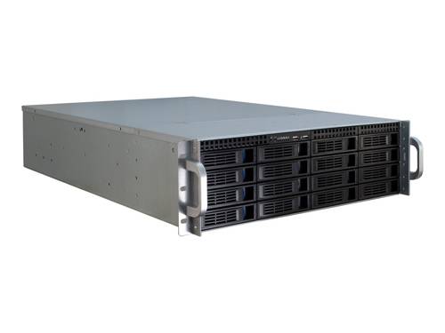Inter-Tech 48.3cm IPC 3U-3416 3HE STORAGE 2x USB 3.0 19