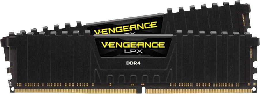 DDR4 32GB PC 2666 CL16 CORSAIR KIT (4x8GB) Vengeance Black retail