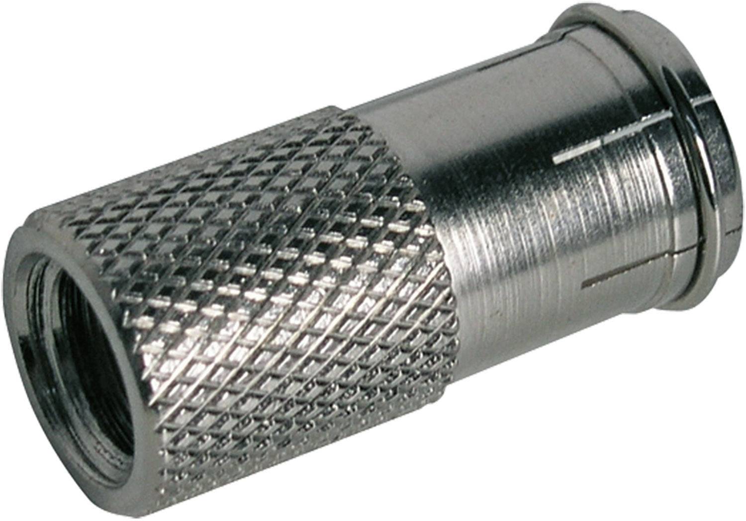 4004005503142 - F Quick Stecker FSQ7002 531 2x f Aufdrehstecker für Kabel mit 7mm Durchmesser F-Stecker - Schwaiger 4004005503142 - F Quick Stecker FSQ7002 531 2x f Aufdrehstecker für Kabel mit 7mm Durchmesser F-Stecker - Schwaiger