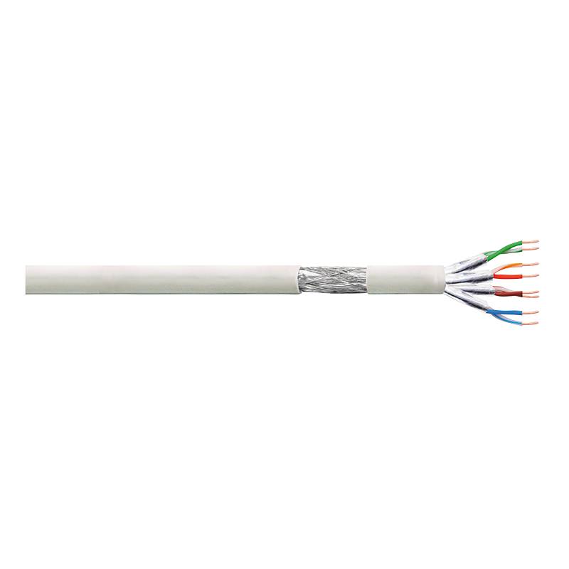 Logilink LAN Verlegekabel S/FTP Cat.6 Cu PVC grau 100m - CP2100S