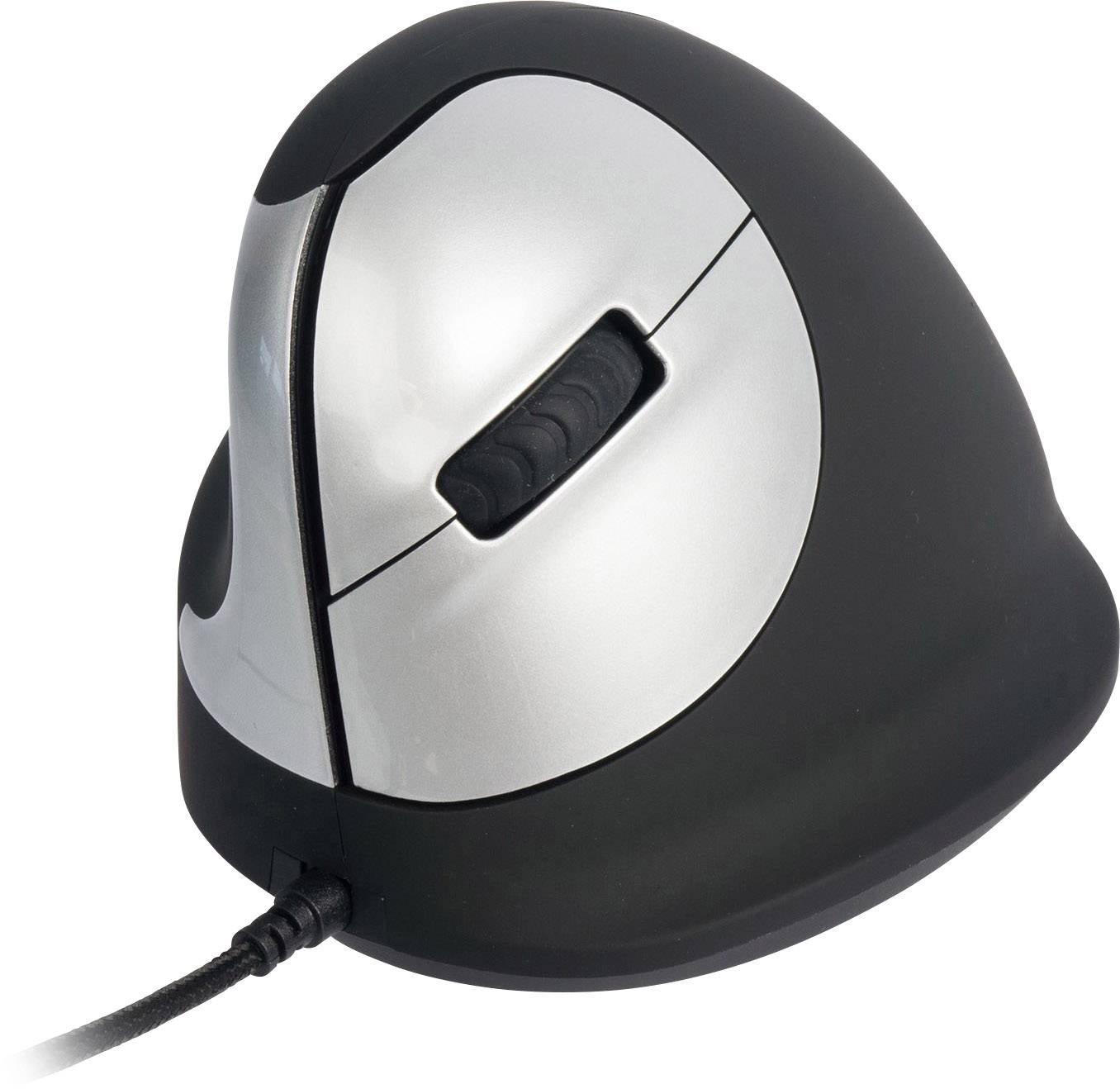 8719274490456 - Vertikalmaus Ergo Vertical Mouse links RGOHELE 5 Tasten mit Kabel USB Linkshänder ergonomisch optisch schwarz grau 8719274 8719274490456 - Vertikalmaus Ergo Vertical Mouse links RGOHELE 5 Tasten mit Kabel USB Linkshänder ergonomisch optisch schwarz grau 8719274