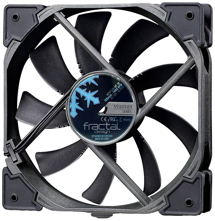 FRACTAL DESIGN Lüfter Venturi HP-12 PWM 120mm Lüfter