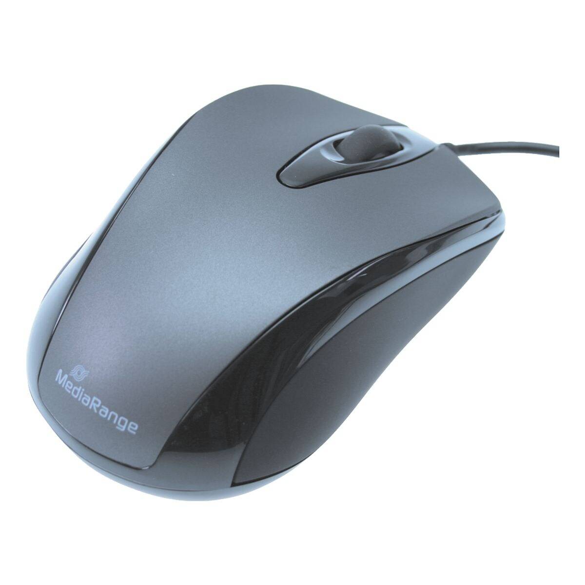 MediaRange Maus optisch 3 Tasten inkl. Scrollrad 1000dpi Mäuse & Tastaturen