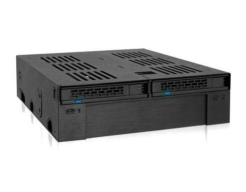 Backplane IcyDock 2x6,3/1x8,9cm SATAI-III in 1x5,25" HDD/SSD