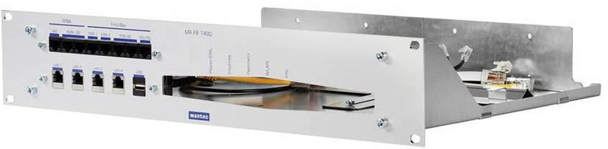 4250367720905 - Aufrüstsatz 19 2HE für FritzBox 7390 7490 + bauglei (2090) - Wantec