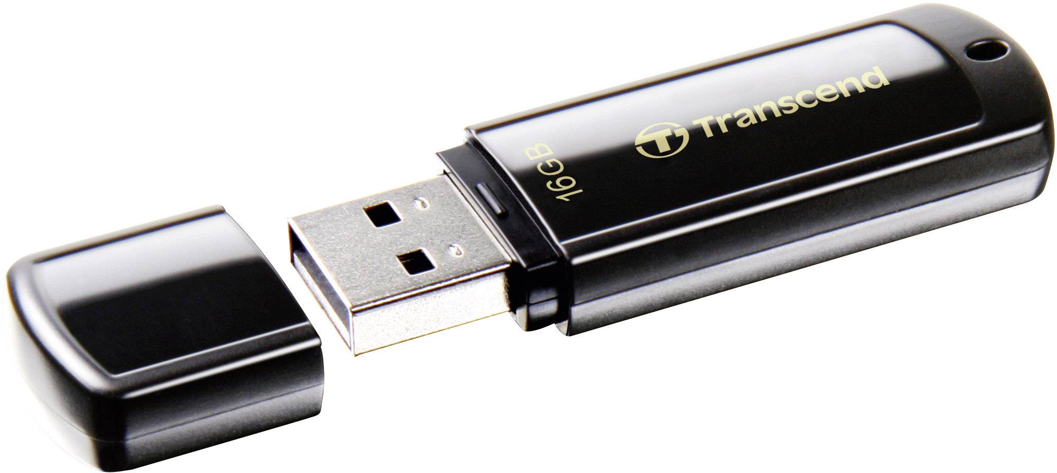 USB-Stick  16GB Transcend JetFlash 350 schwarz